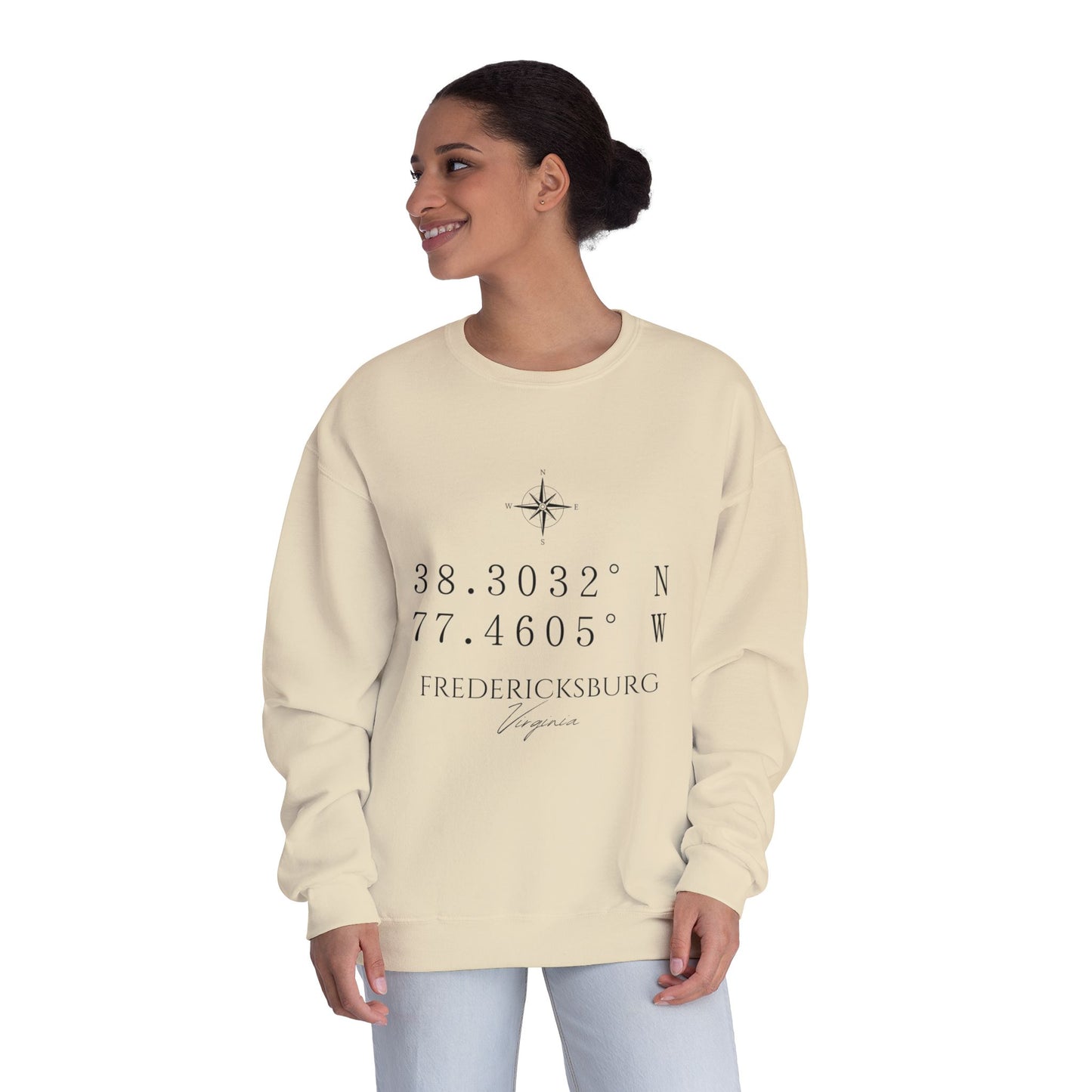 Fredericksburg Coordinates Unisex Crewneck Sweatshirt