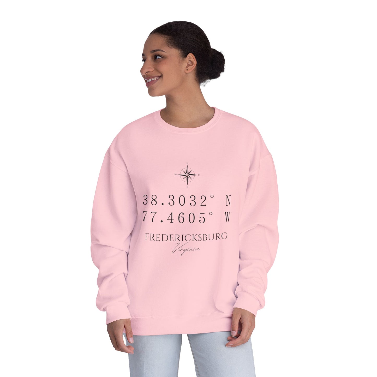 Fredericksburg Coordinates Unisex Crewneck Sweatshirt