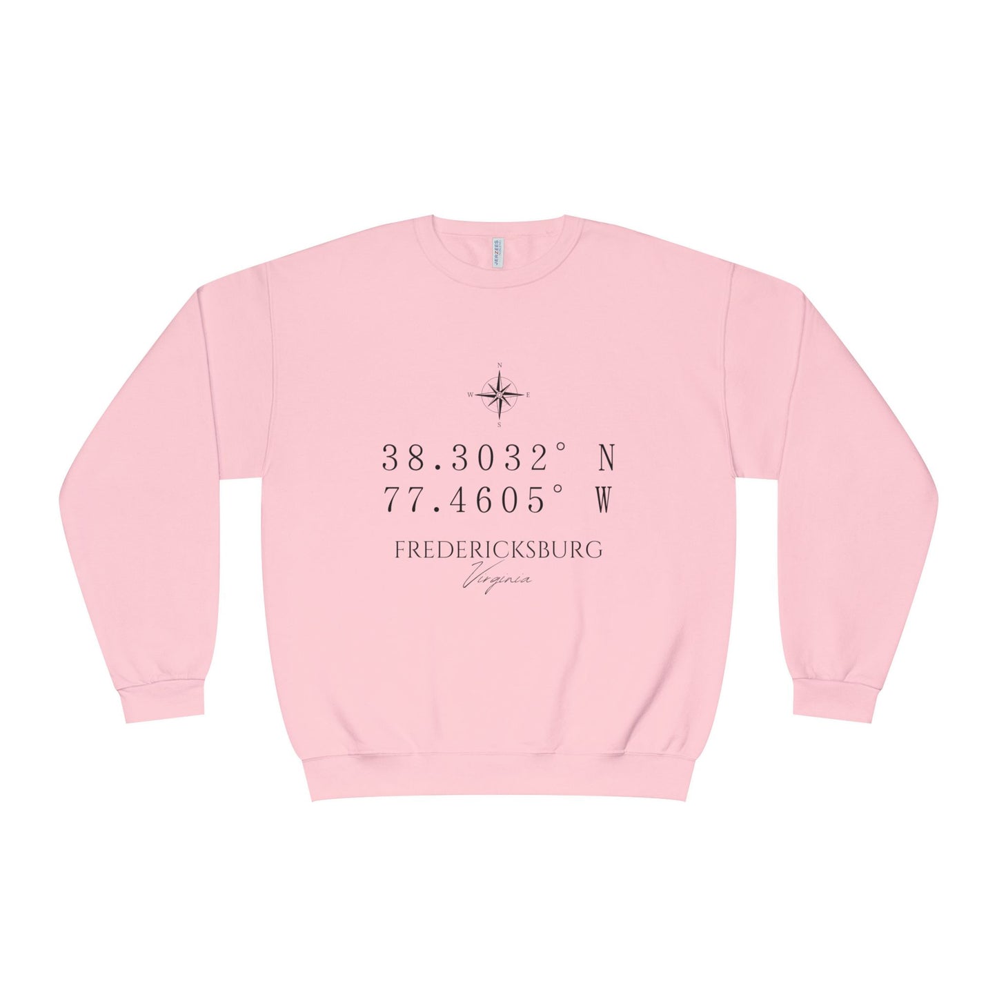 Fredericksburg Coordinates Unisex Crewneck Sweatshirt