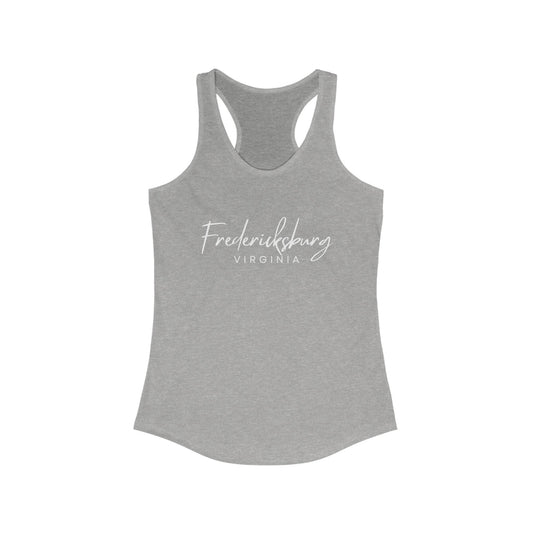 Fredericksburg, Virginia Racerback Tank Top