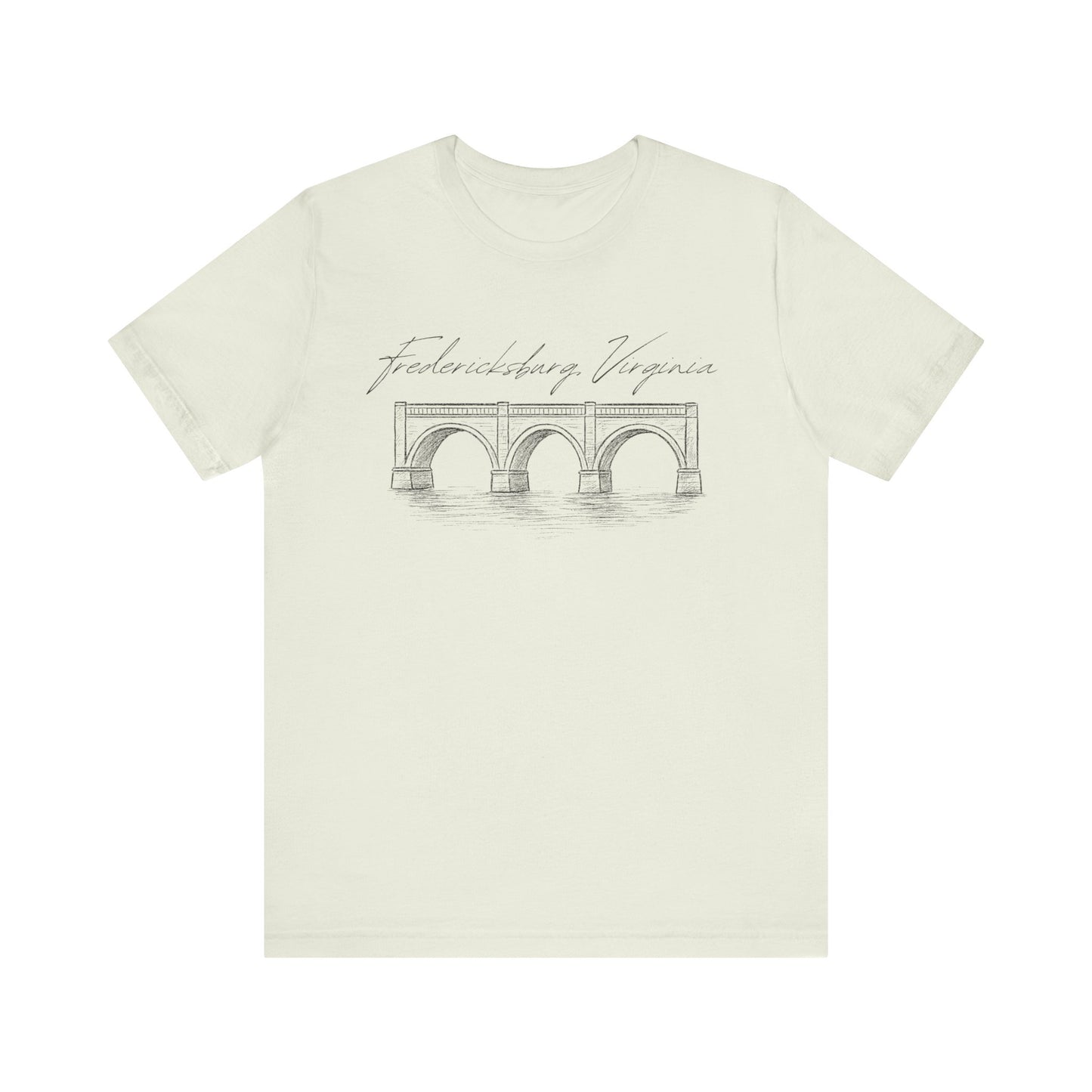 Fredericksburg Virginia Graphic Tee | Unisex Short Sleeve T-Shirt | Perfect for Locals and Tourists