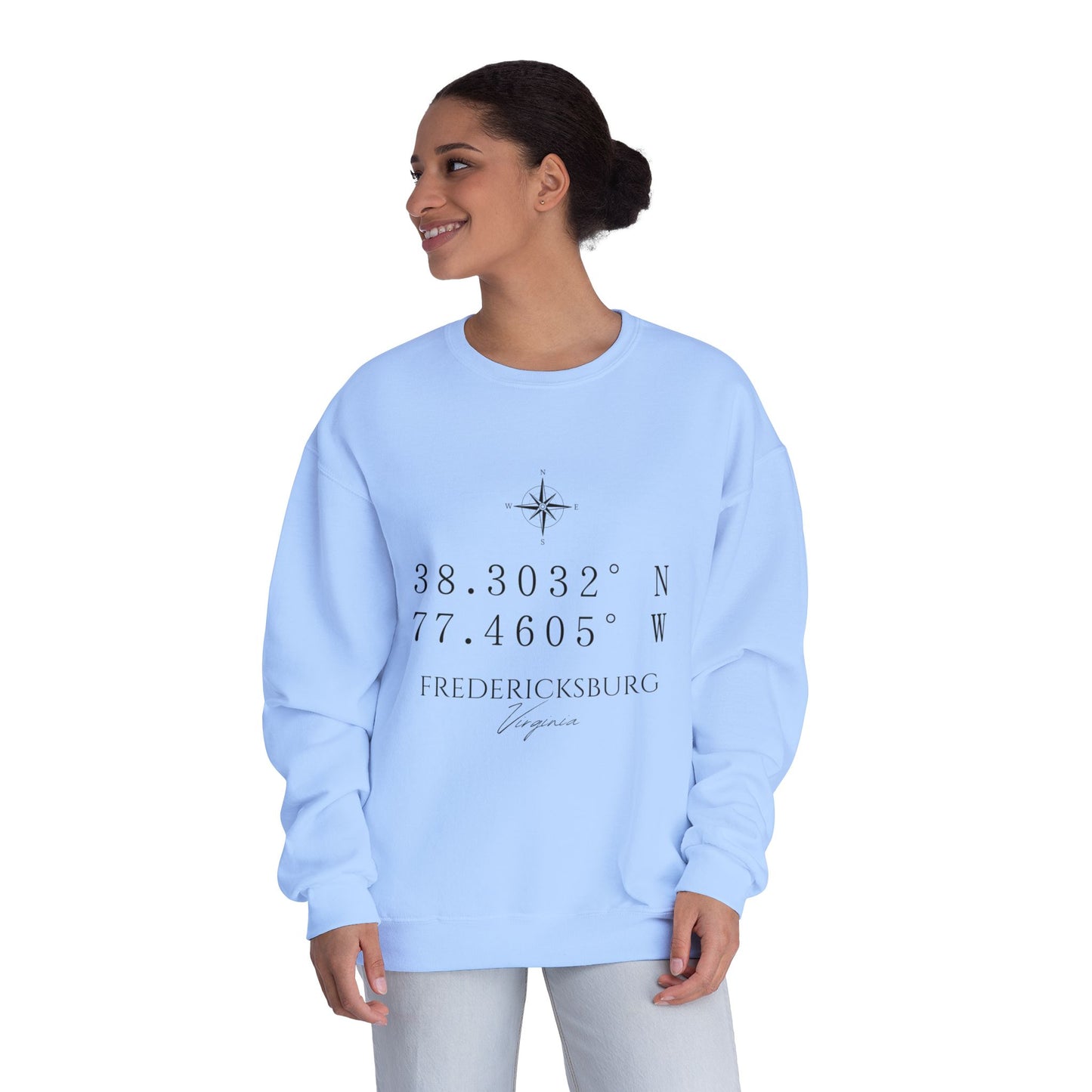 Fredericksburg Coordinates Unisex Crewneck Sweatshirt