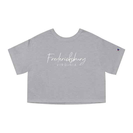 Fredericksburg, Virginia Cropped T-Shirt