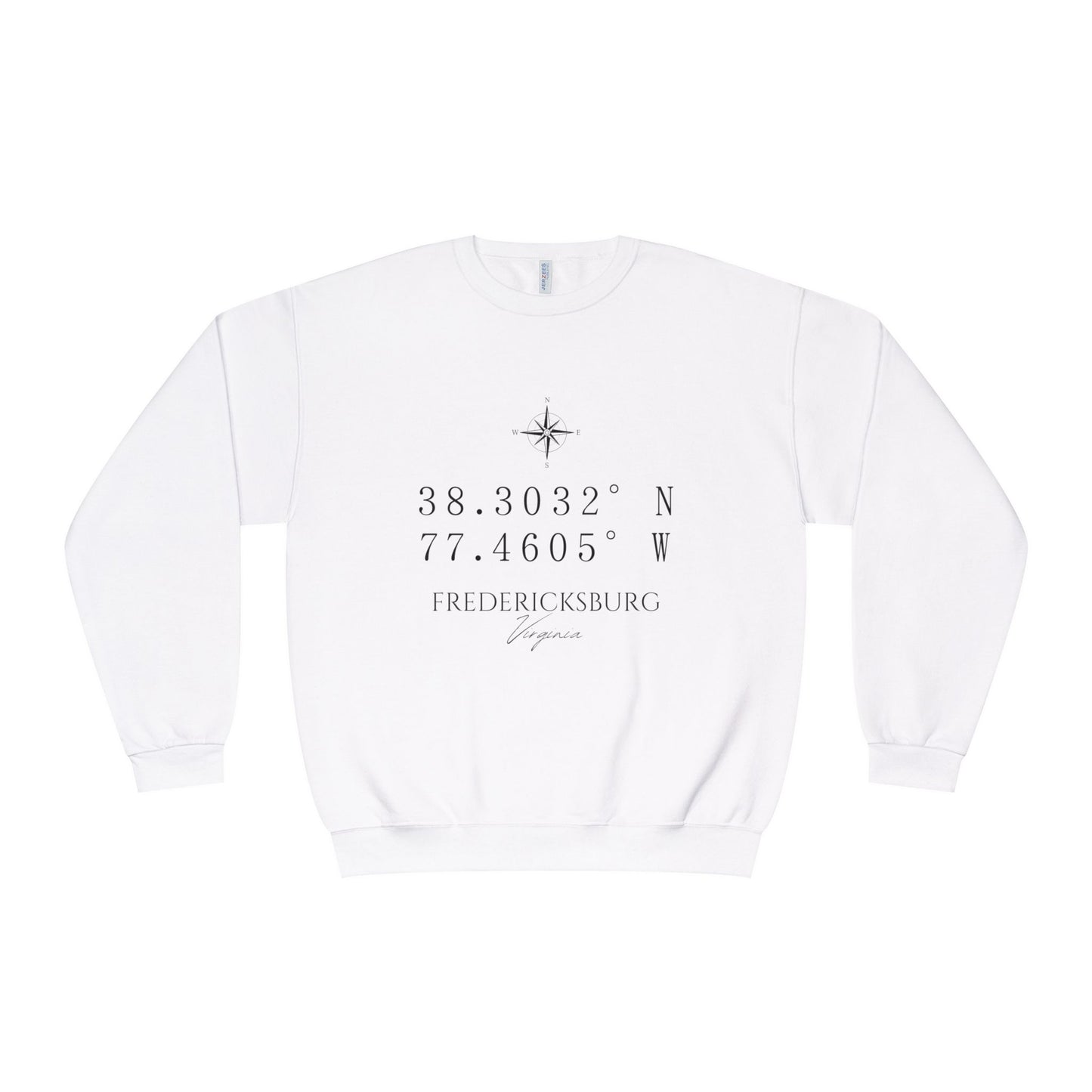 Fredericksburg Coordinates Unisex Crewneck Sweatshirt