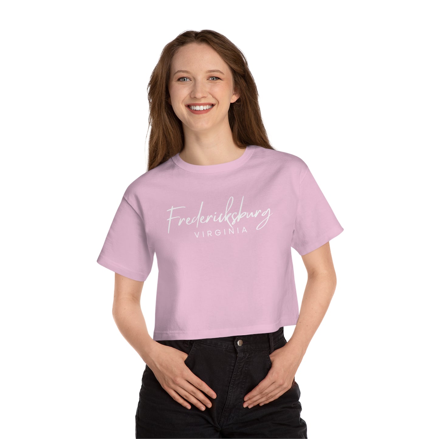 Fredericksburg, Virginia Cropped T-Shirt
