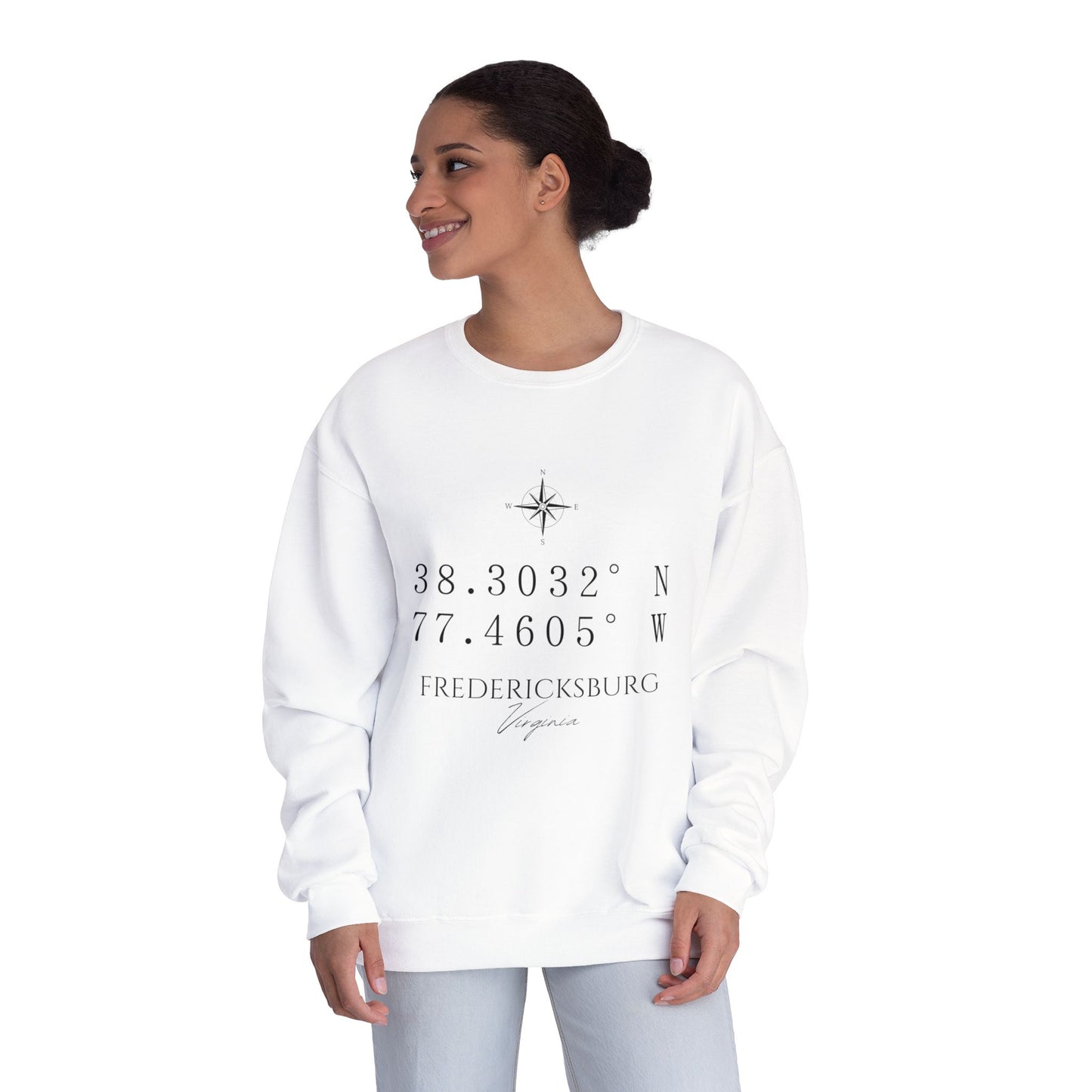 Fredericksburg Coordinates Unisex Crewneck Sweatshirt