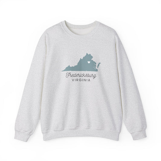 Fredericksburg Virginia Crewneck Sweatshirt