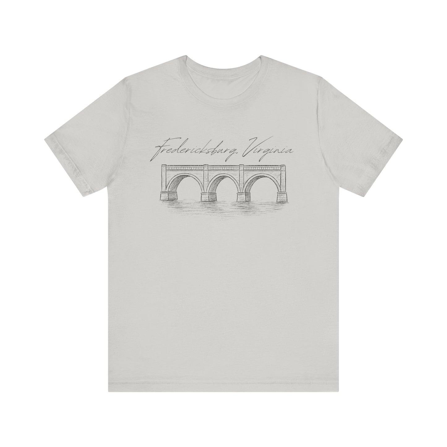 Fredericksburg Virginia Graphic Tee | Unisex Short Sleeve T-Shirt | Perfect for Locals and Tourists