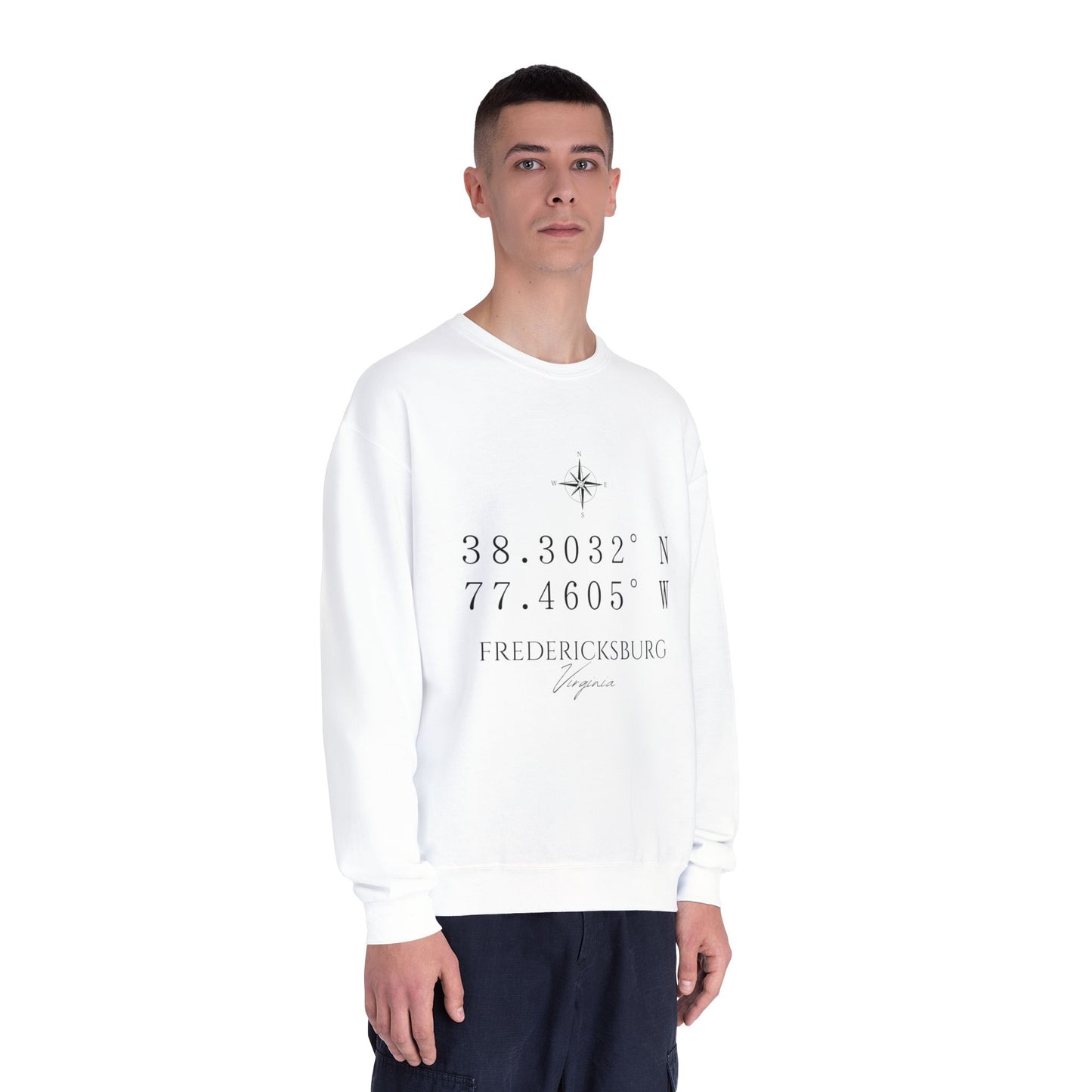 Fredericksburg Coordinates Unisex Crewneck Sweatshirt