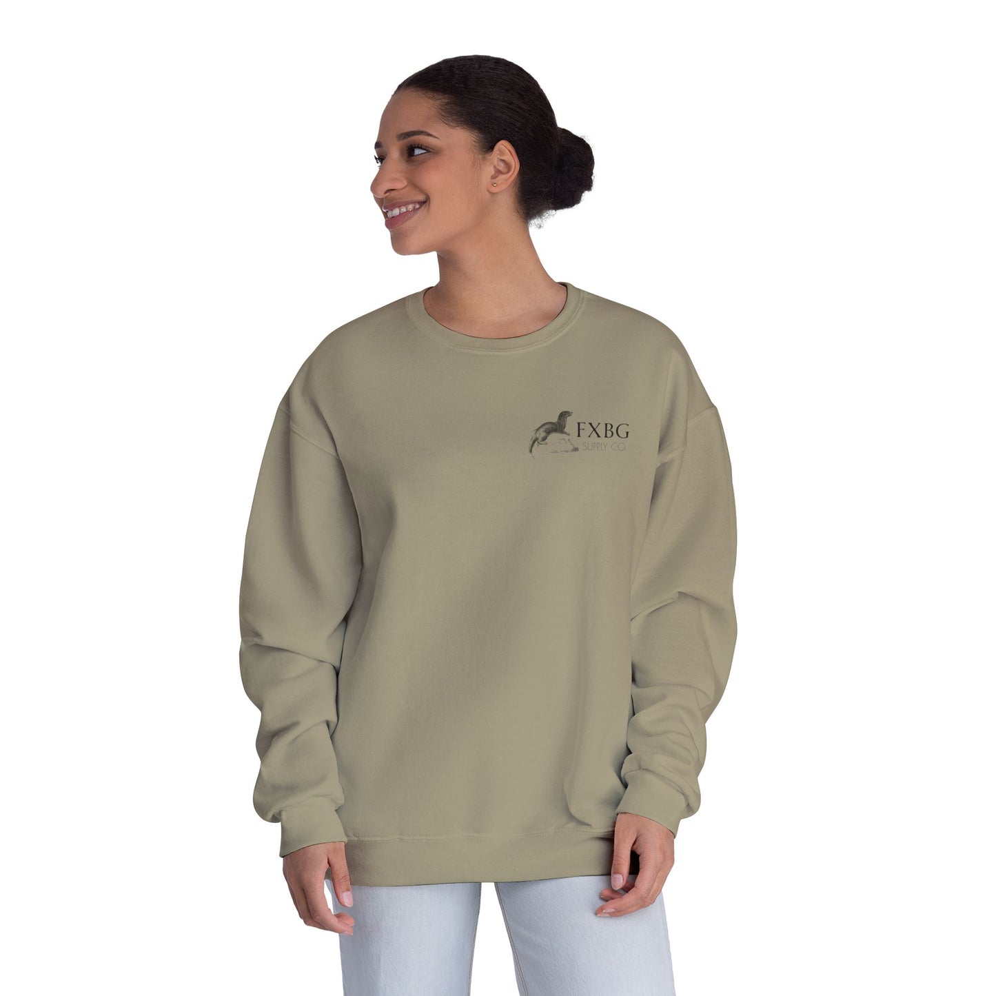 Downtown Fredericksburg, VA Crewneck Sweatshirt