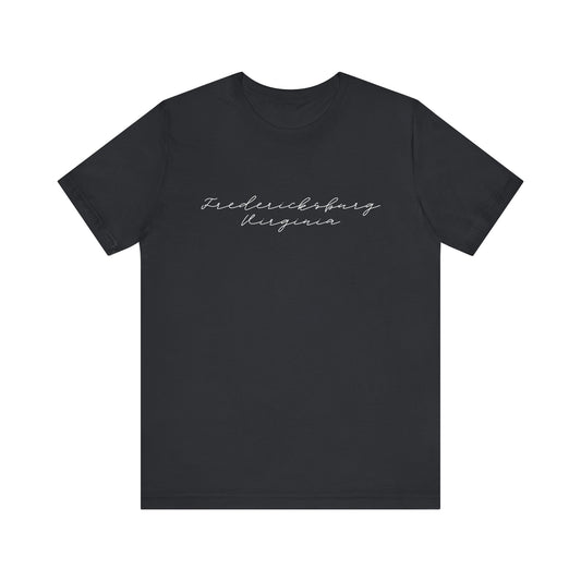 Fredericksburg, Virginia Comfort Short Sleeve Tee
