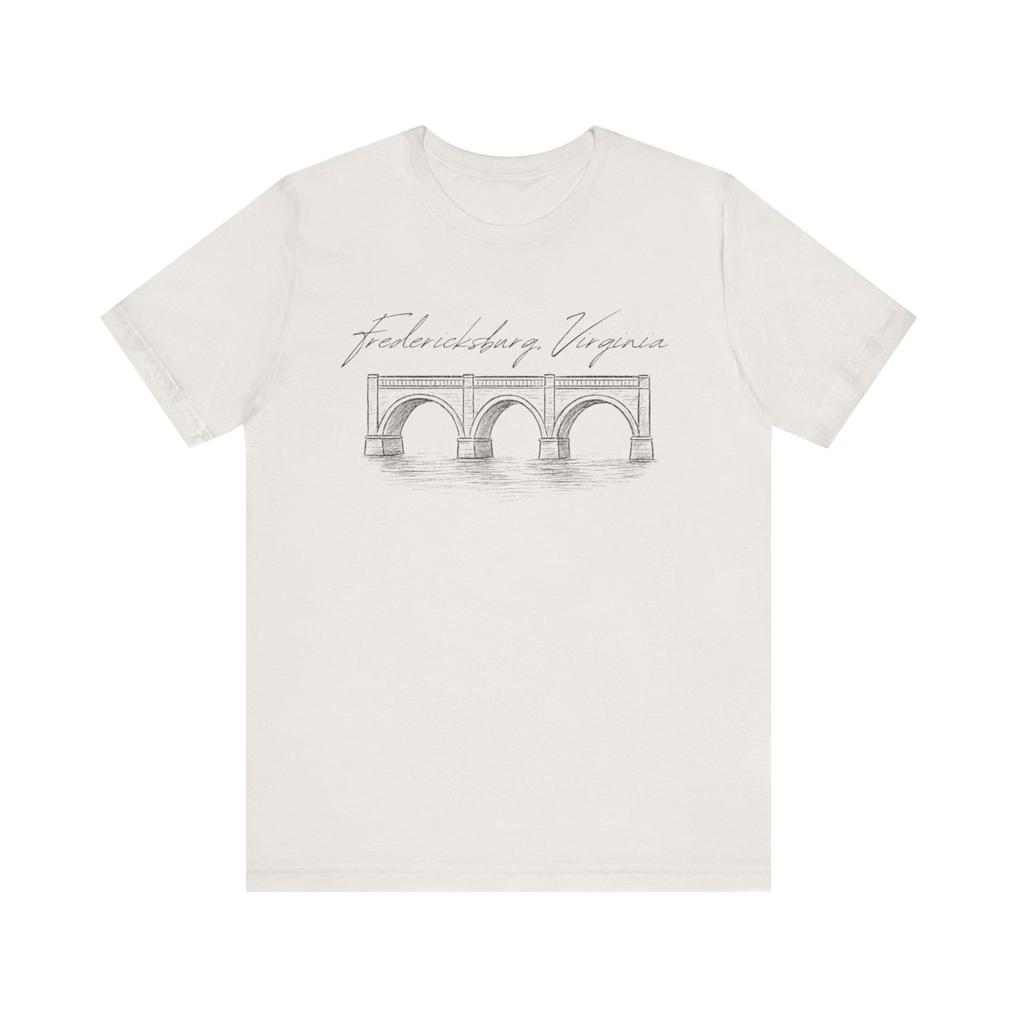 Fredericksburg Virginia Graphic Tee | Unisex Short Sleeve T-Shirt | Perfect for Locals and Tourists