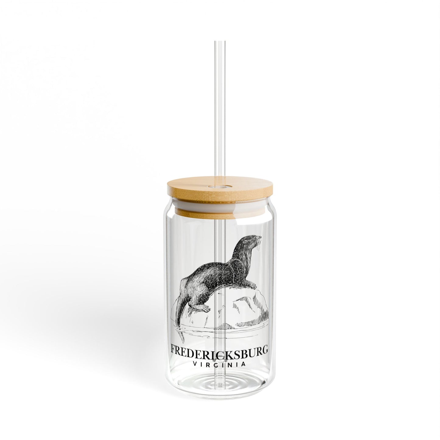 Fredericksburg Otter Sipper Glass - 16oz