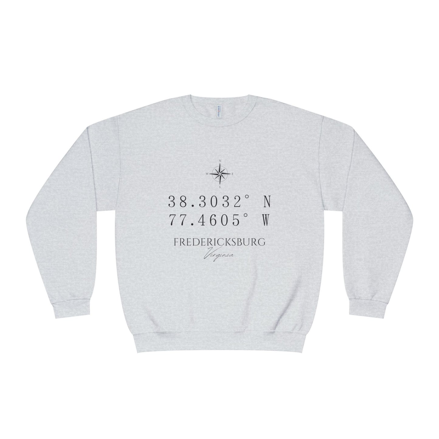 Fredericksburg Coordinates Unisex Crewneck Sweatshirt