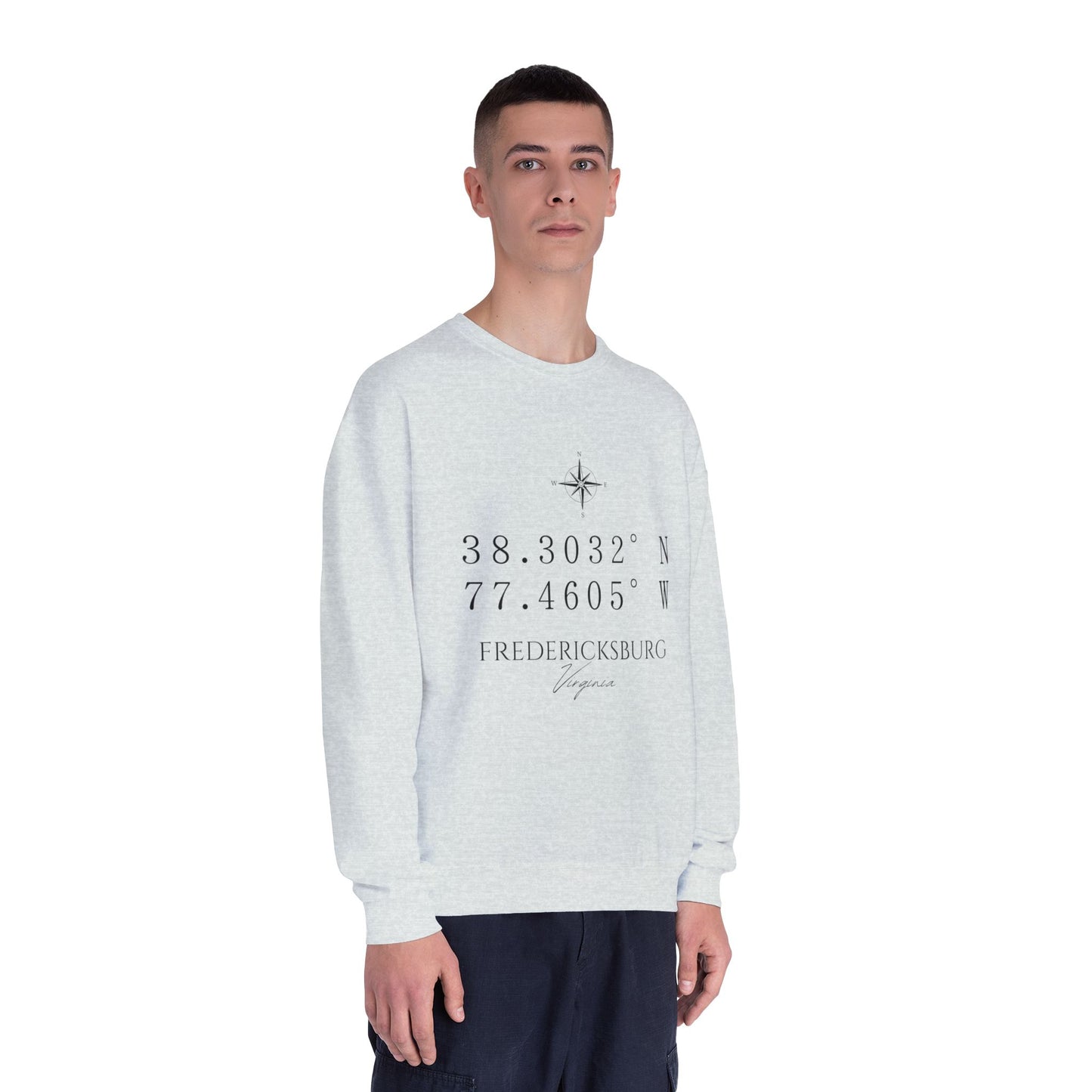 Fredericksburg Coordinates Unisex Crewneck Sweatshirt
