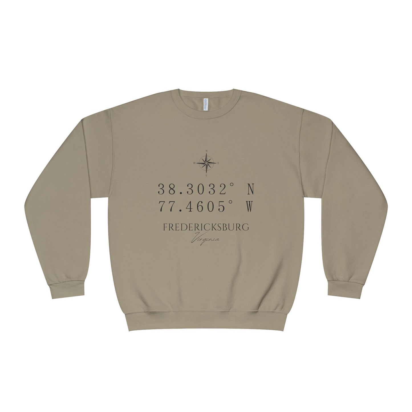 Fredericksburg Coordinates Unisex Crewneck Sweatshirt