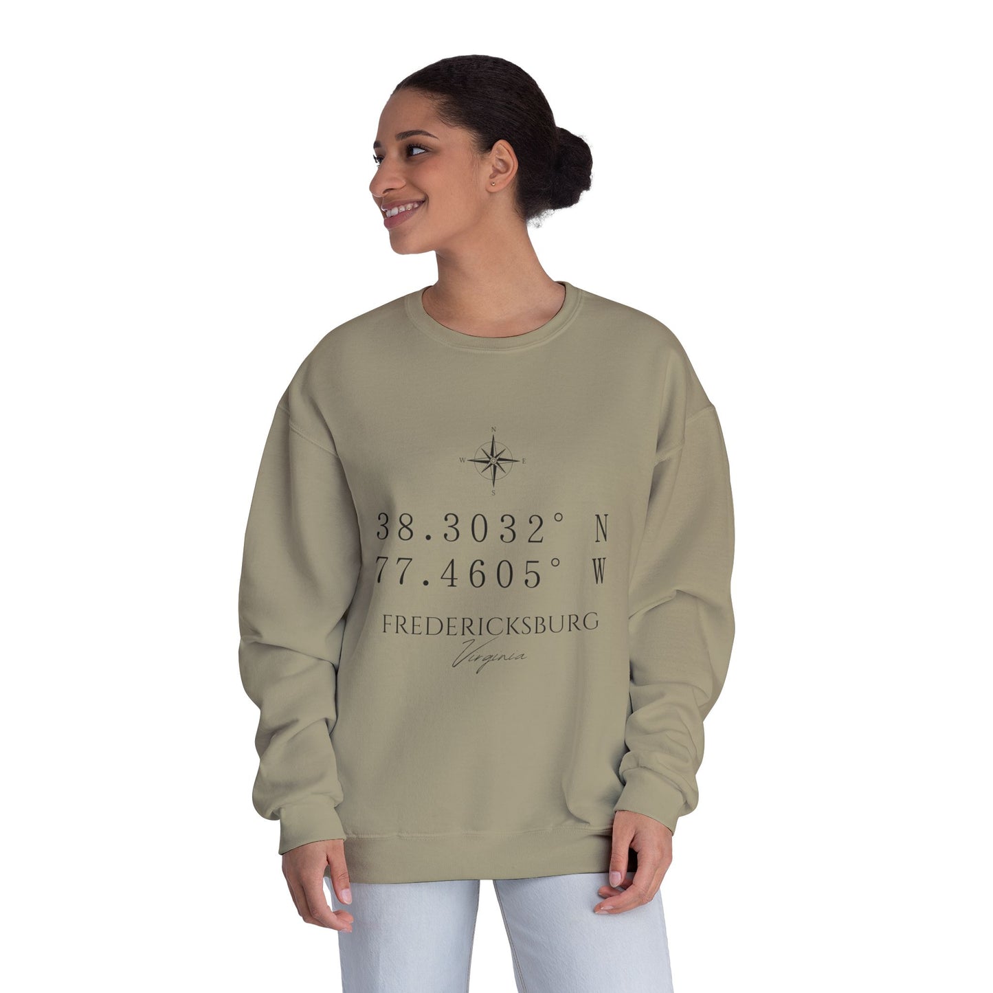 Fredericksburg Coordinates Unisex Crewneck Sweatshirt