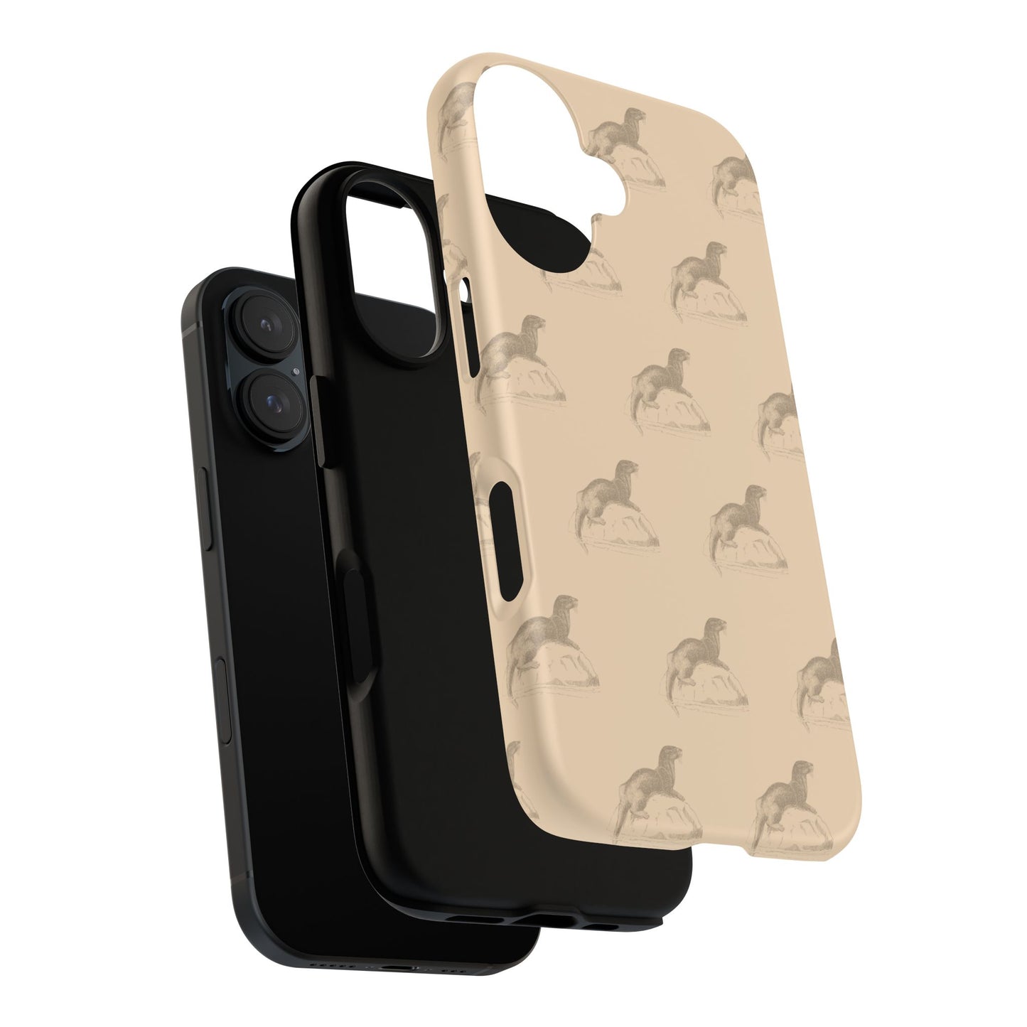 Otter Pattern Phone Case - Tough & Stylish Protection