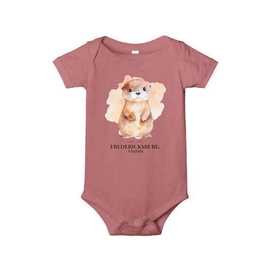 Fredericksburg Virginia Baby Otter One Piece