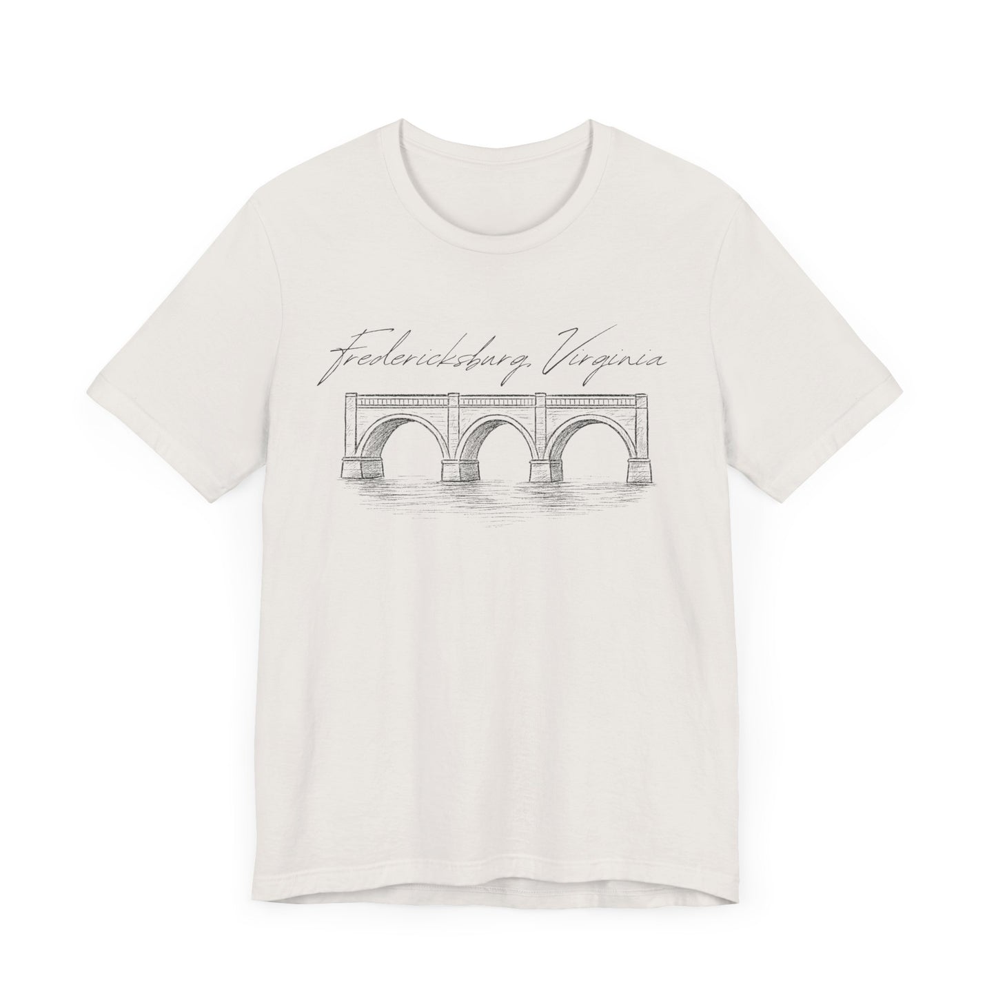 Fredericksburg Virginia Graphic Tee | Unisex Short Sleeve T-Shirt | Perfect for Locals and Tourists