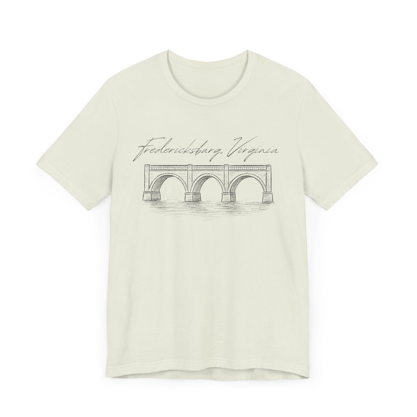 Fredericksburg Virginia Graphic Tee | Unisex Short Sleeve T-Shirt | Perfect for Locals and Tourists