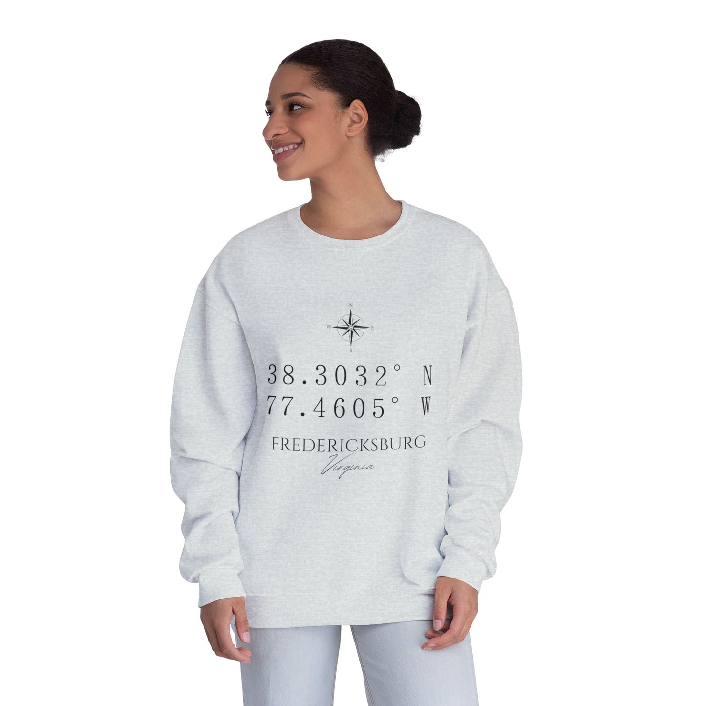 Fredericksburg Coordinates Unisex Crewneck Sweatshirt