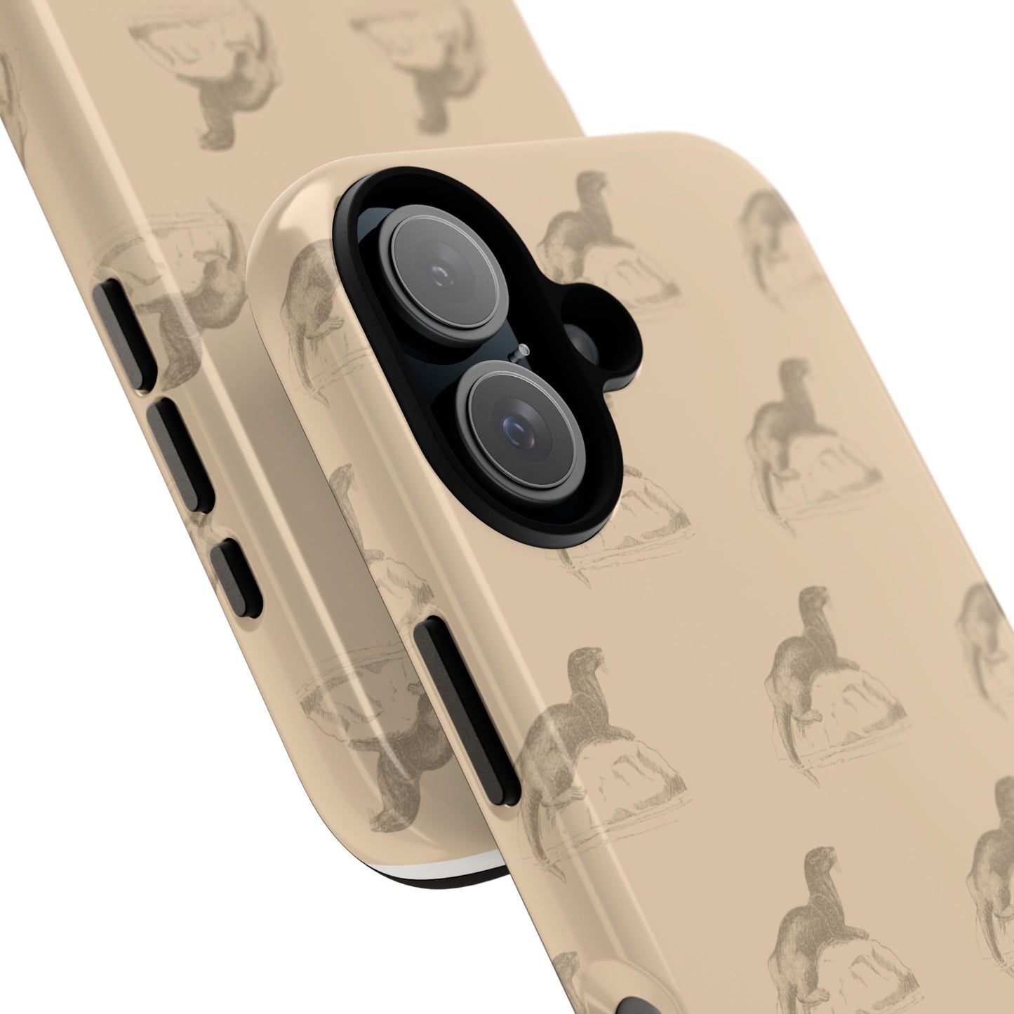 Otter Pattern Phone Case - Tough & Stylish Protection