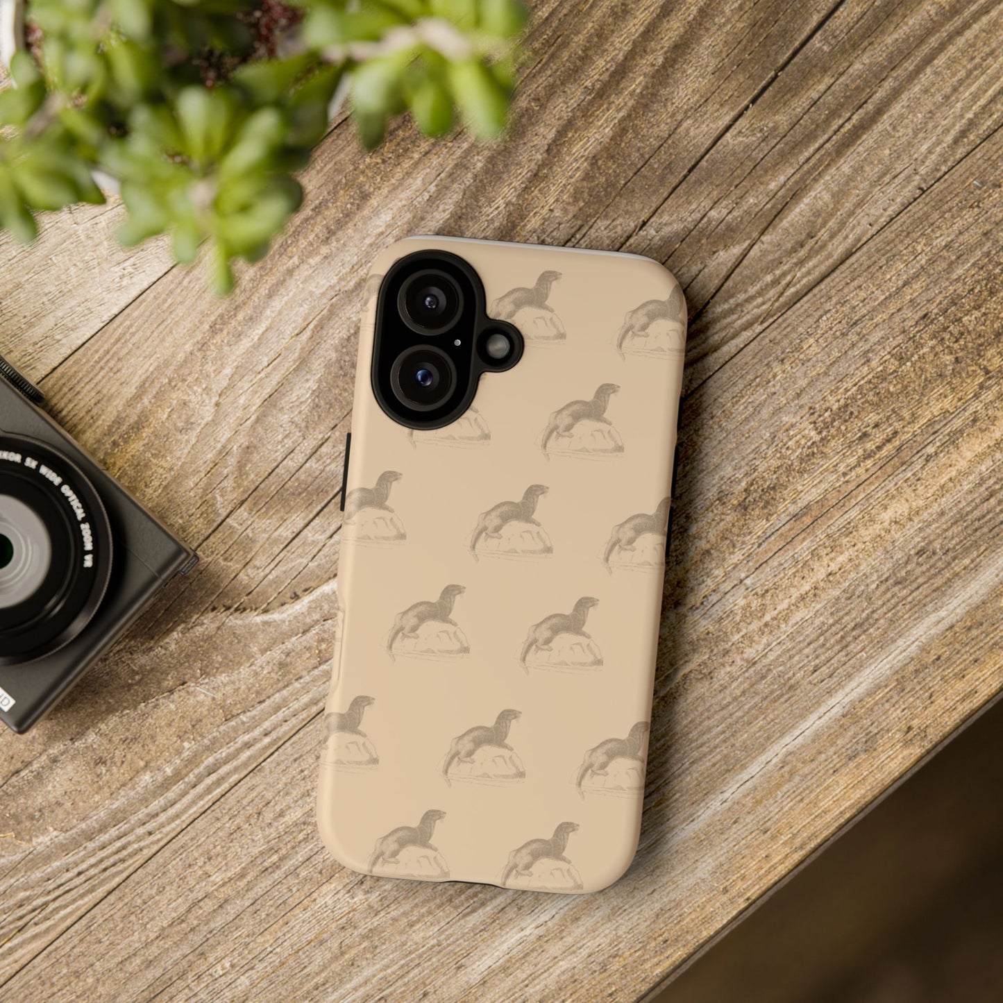 Otter Pattern Phone Case - Tough & Stylish Protection