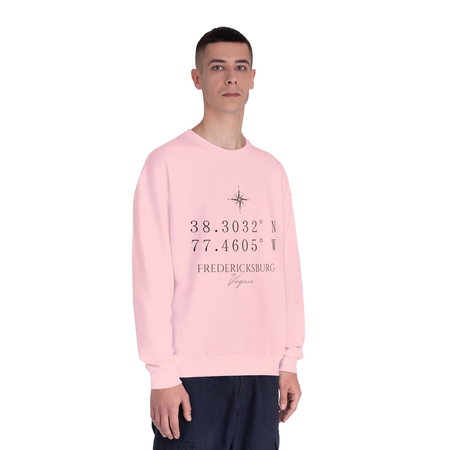 Fredericksburg Coordinates Unisex Crewneck Sweatshirt