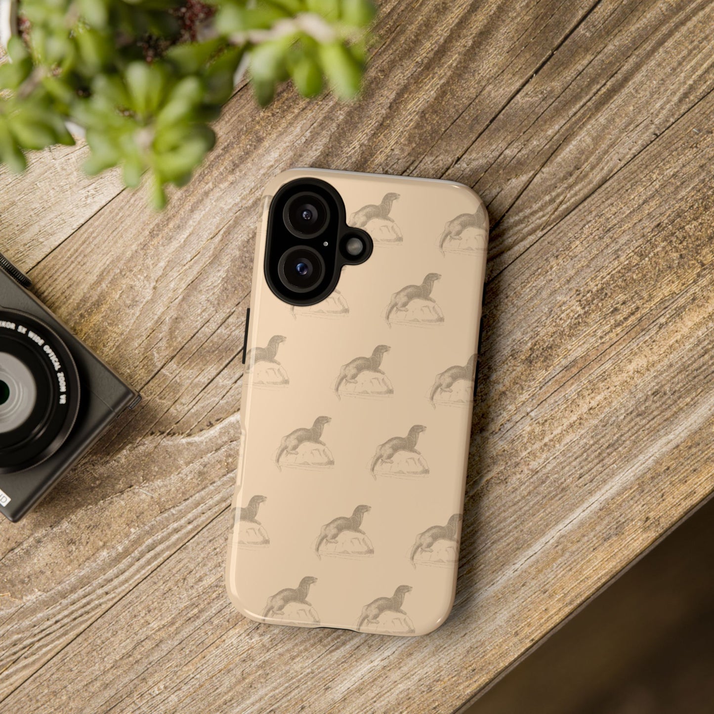 Otter Pattern Phone Case - Tough & Stylish Protection